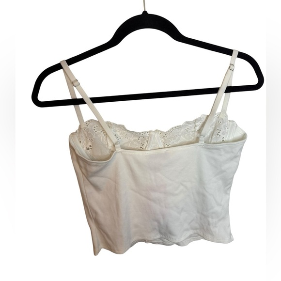 Nwt Edikted White Lace Fairy Corset Top - Picture 2 of 6